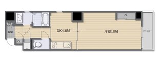 ボーベル南船場の物件間取画像